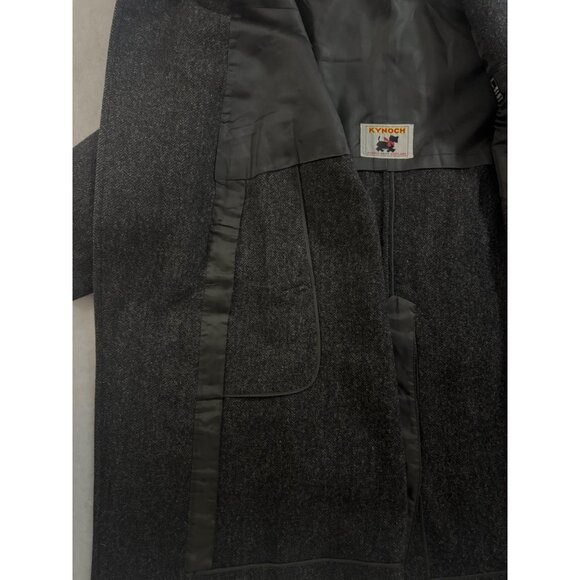 Vintage 1960-70s Mens Kynoch Scottish Wool Overcoat Size 44 Collectors’ Quality - Picture 12 of 14